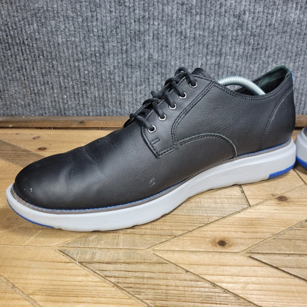 Cole Haan Grand Atlantic Oxfords‎ Mens Size 12 M Black Blue Aglet C33742